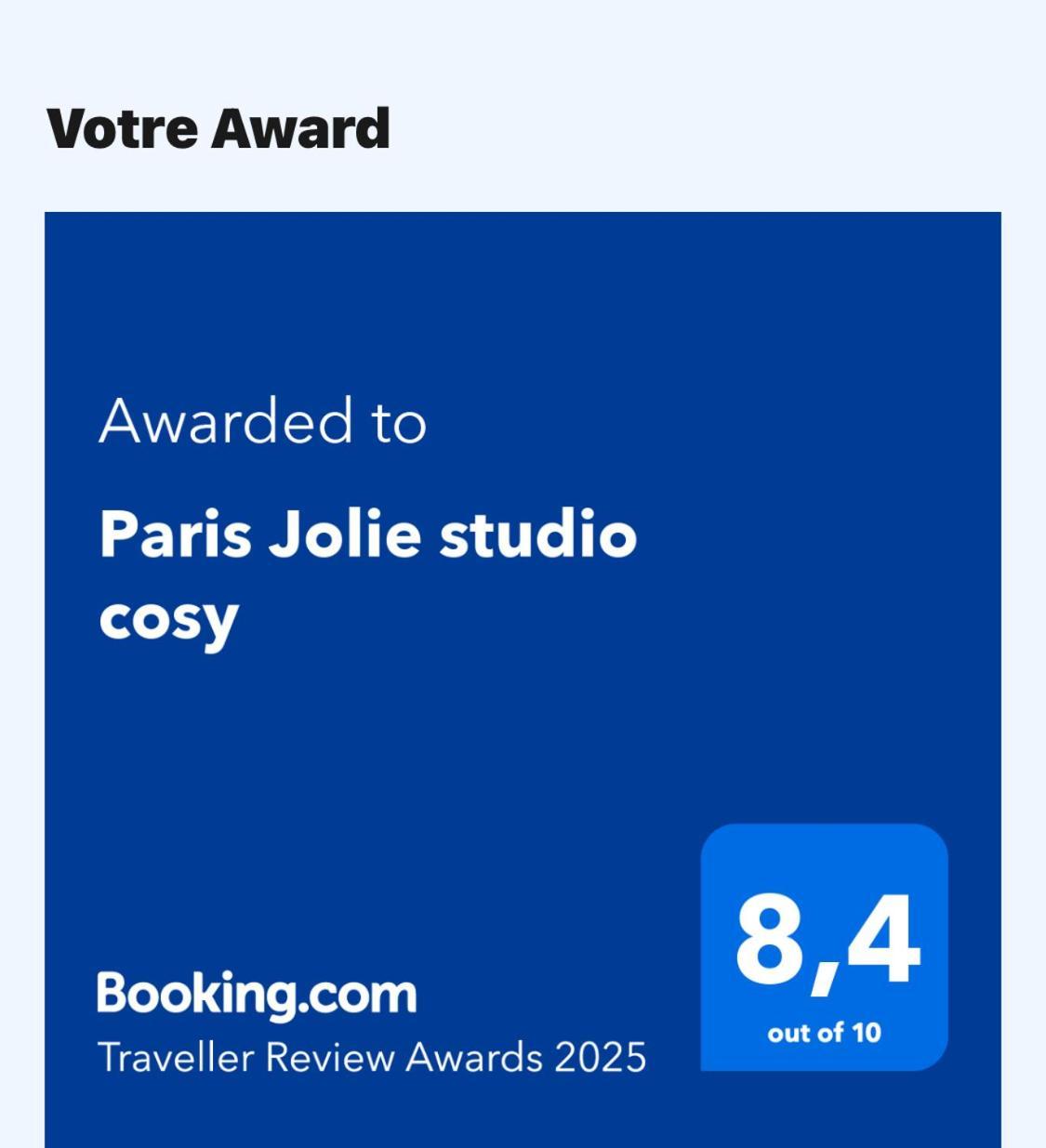 Paris Jolie Studio Cosy Luaran gambar